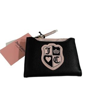 Juicy Couture Queen Of Everything Bifold Black/Pink